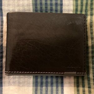 Vera Pelle Black Leather Wallet